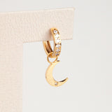 Moon Hoop Charm