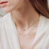 Solitaire Necklace Gold