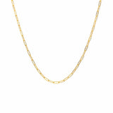 Paperclip Chain Gold-Filled Necklace