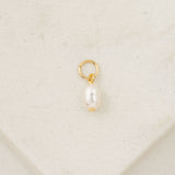 Pearl Hoop Charm