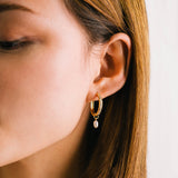 Pearl Hoop Charm