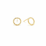 Ring Gold-Filled Stud Earrings