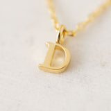 Sincerely Yours Initial Necklace