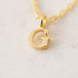 Sincerely Yours Initial Necklace