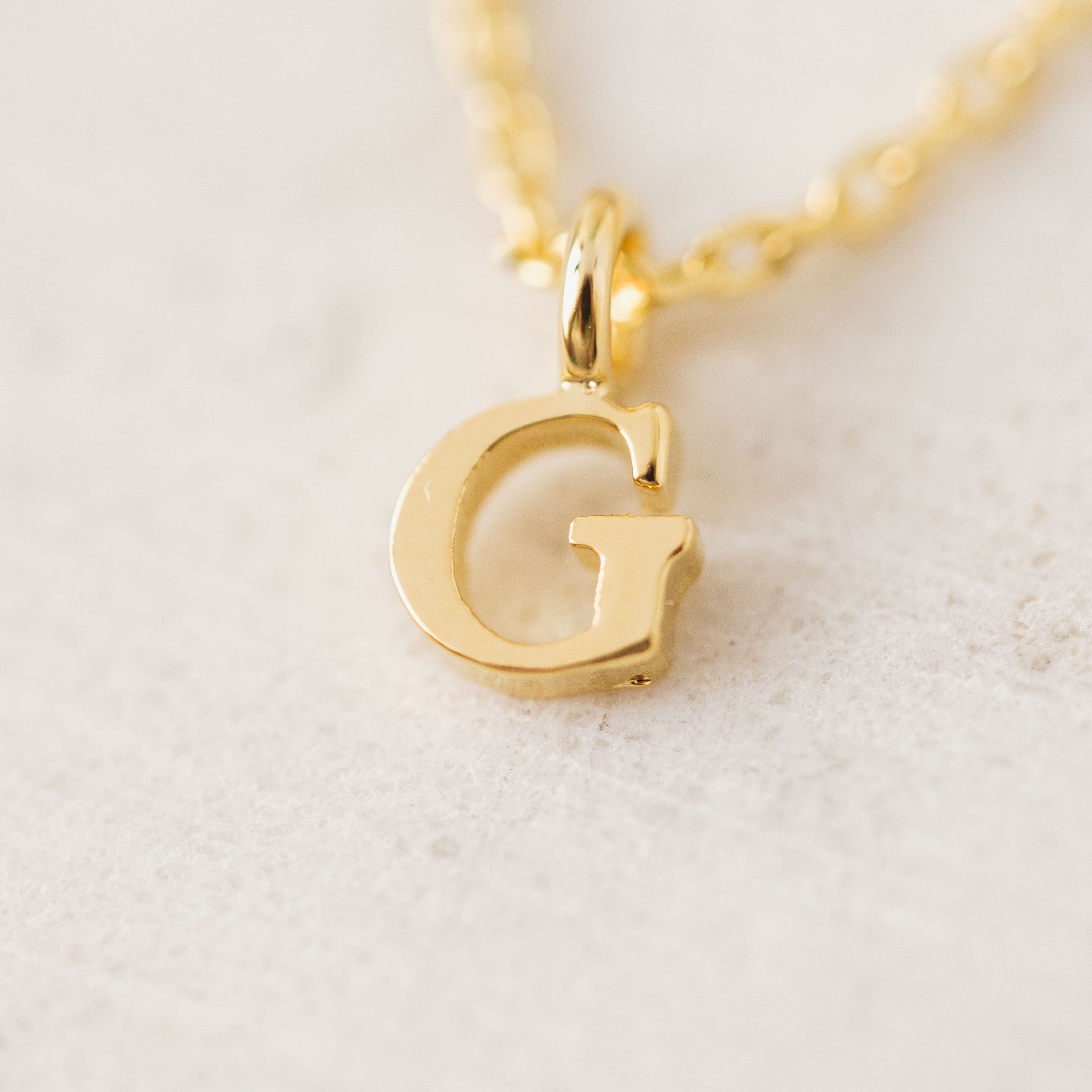 Sincerely Yours Initial Necklace