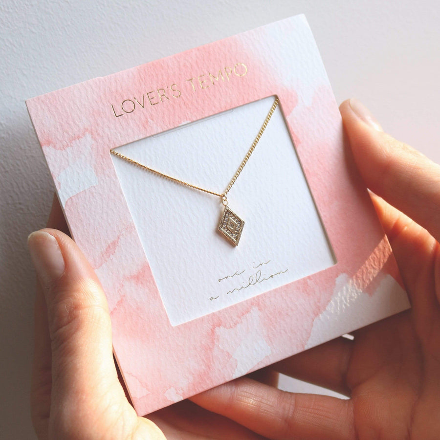 One in a Million Pave Diamond Necklace