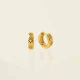 Twinkle Huggie Hoop Earrings