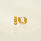 Twinkle Huggie Hoop Earrings