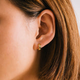 Twinkle Huggie Hoop Earrings