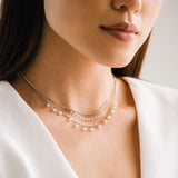 Horizon Necklace White