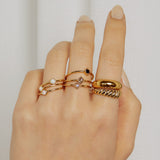 Demi-Fine Opal Ring