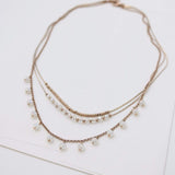 Horizon Necklace White