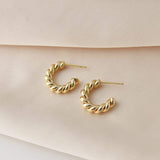 Dawson Hoop Earrings Gold