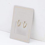 Gloria Small Hoop Earrings